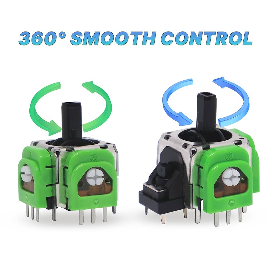 Amazon.com: 3D Analog Joystick Replacement for PS4/PS5